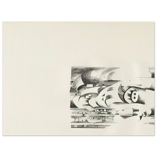 Eleventh Stone by Lee Bontecou (1970) – art poster, view 2
