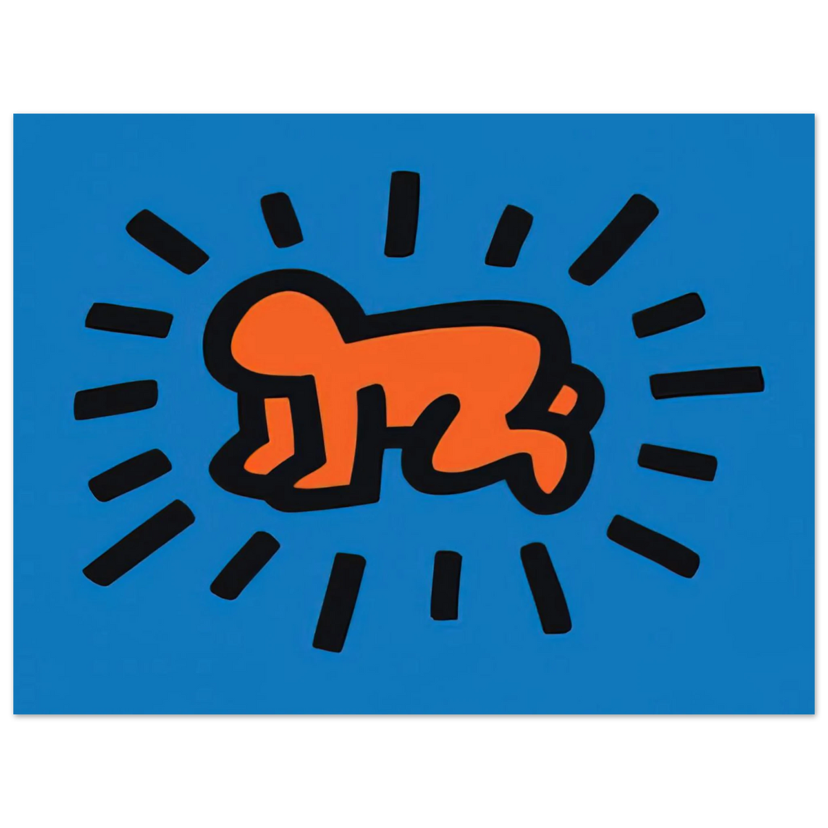 Radiant Baby From Icons Series by Keith Haring (1990) – art poster