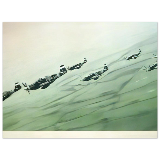 Mustang Staffel by Gerhard Richter (1964) – art poster, view 2