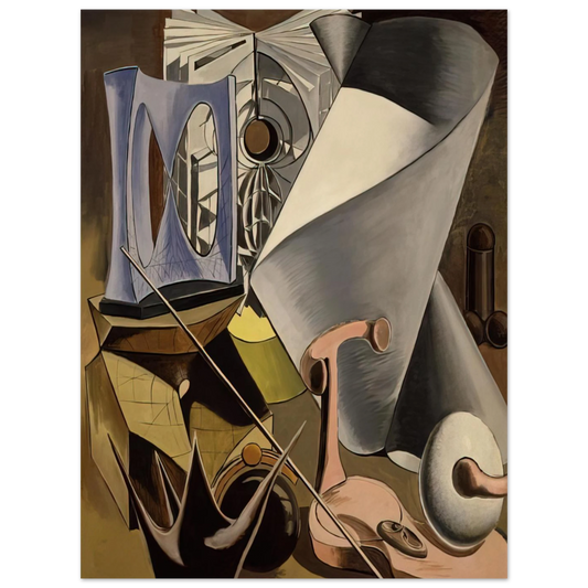 Shakespearean Equation Twelfth Night by Man Ray – art poster, view 2