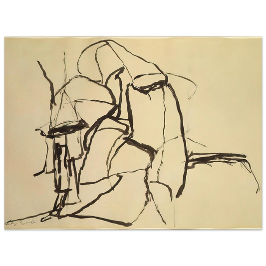 Celebration by Philip Guston – art poster, view 2