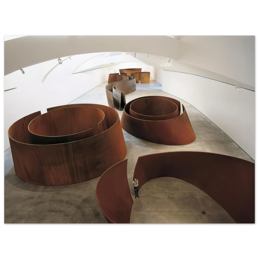 Torqued Ellipses by Richard Serra – art poster, view 2