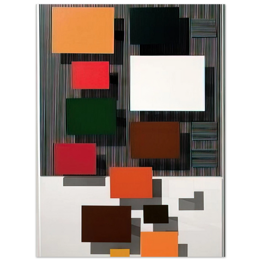 Vibration Superieure by Jesus Rafael Soto (1998) – art poster, view 2