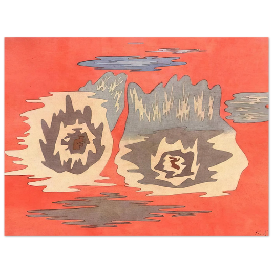 The Place Of The Twins by Paul Klee (1929) – art poster, view 2
