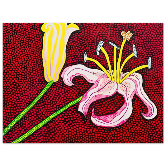 Ready To Blossom In The Morning by Yayoi Kusama (1989) – art poster, view 2