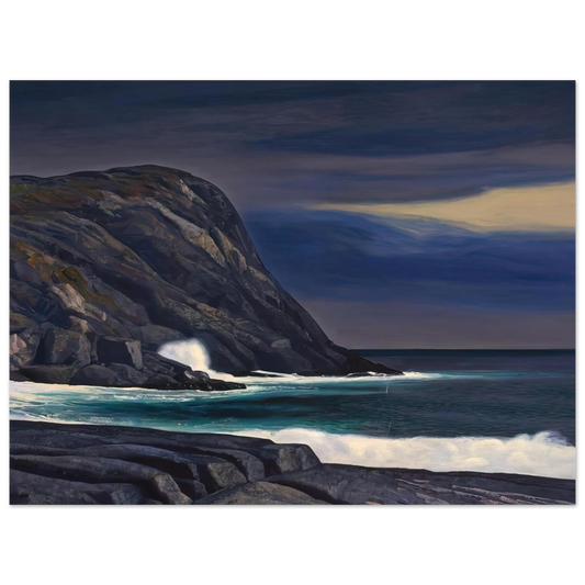 Brewing Storm, Monhegan by Rockwell Kent – art poster, view 2
