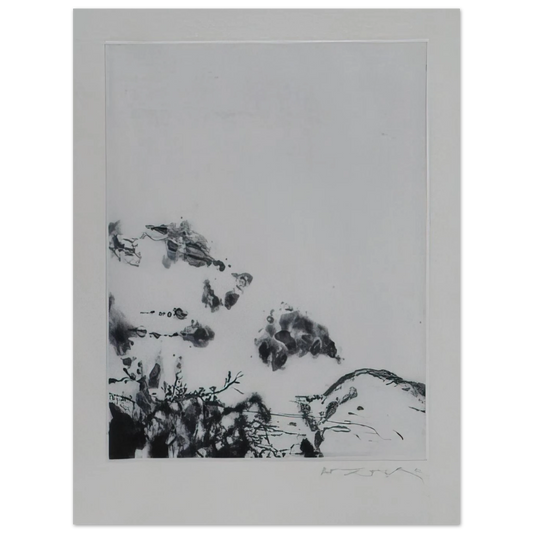 Annonciation And Moments 383 by Zao Wou-Ki (1994) – art poster, view 2
