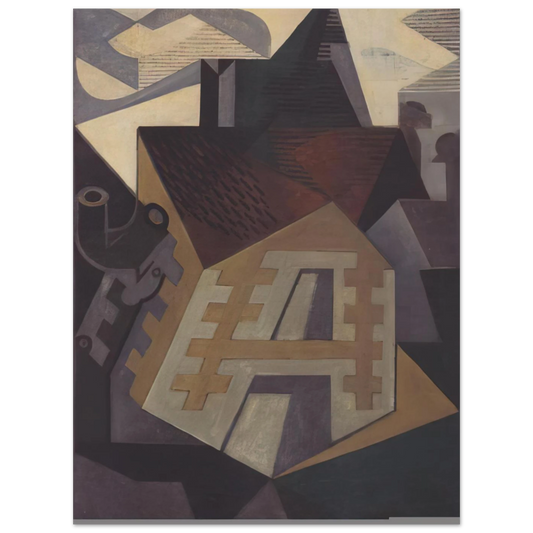 Landscape At Beaulieu by Juan Gris (1918) – art poster, view 2