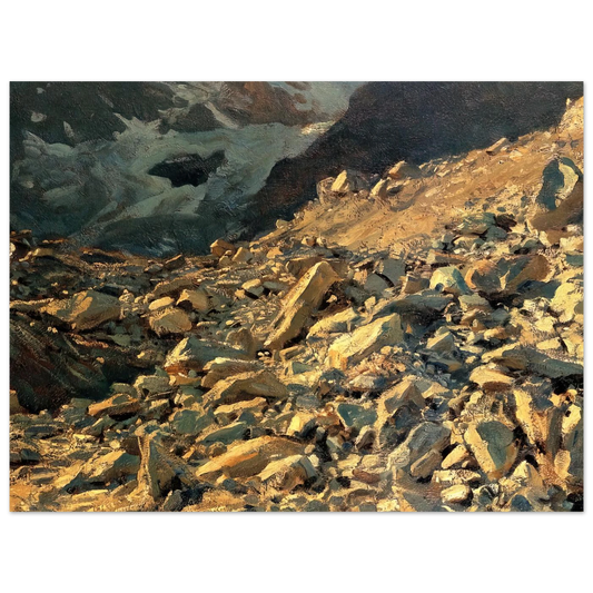 Moraine by John Singer Sargent – art poster, view 2
