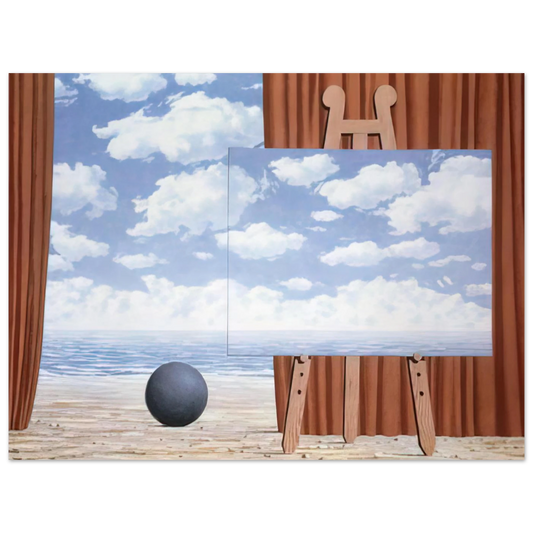 The Fair Captive by René Magritte (1965) – art poster, view 2
