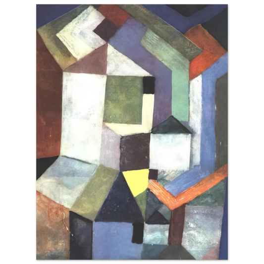 Pious Northern Landscape by Paul Klee (1917) – art poster, view 2
