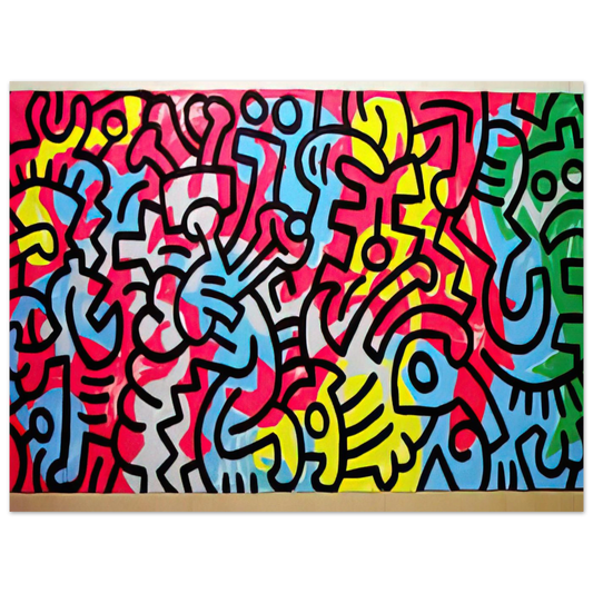 Untitled by Keith Haring (1987) – art poster, view 2