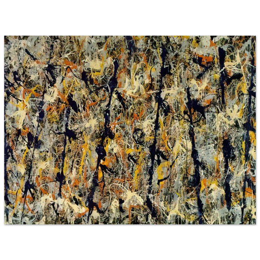 Blue Poles Number 11 by Jackson Pollock (1952) – art poster, view 2