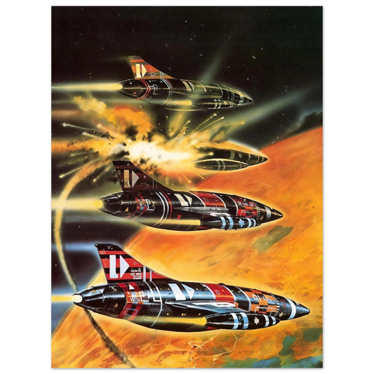 Untitled Artwork No. 1 by Chris Foss – art poster, view 2
