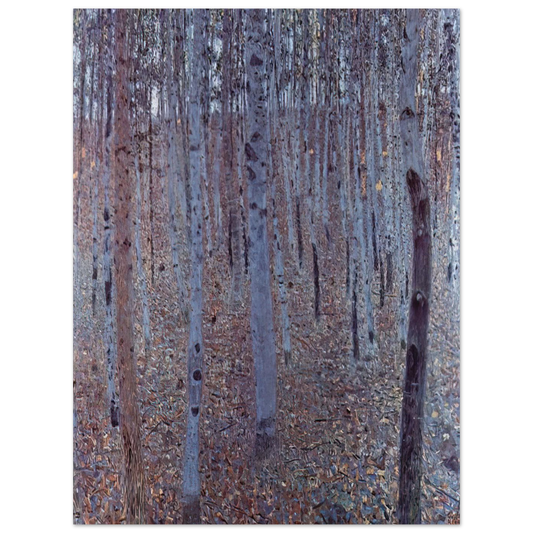 Buchenhain by Gustav Klimt – art poster, view 2