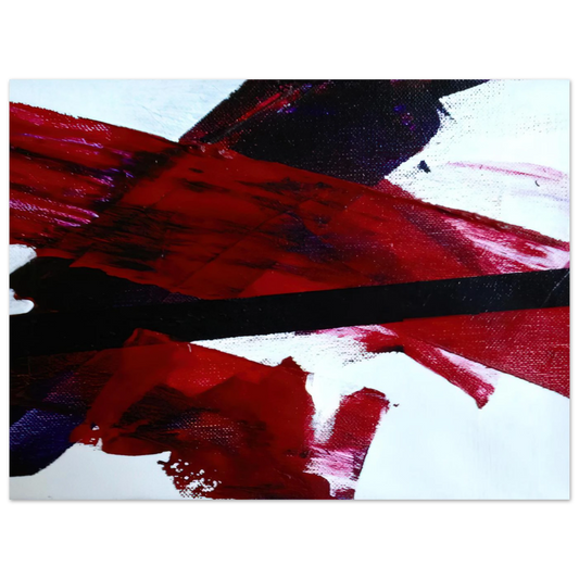 Untitled Nr 2316 by Luis Feito (2006) – art poster, view 2