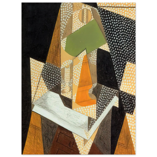 Lamp by Juan Gris (1916) – art poster, view 2