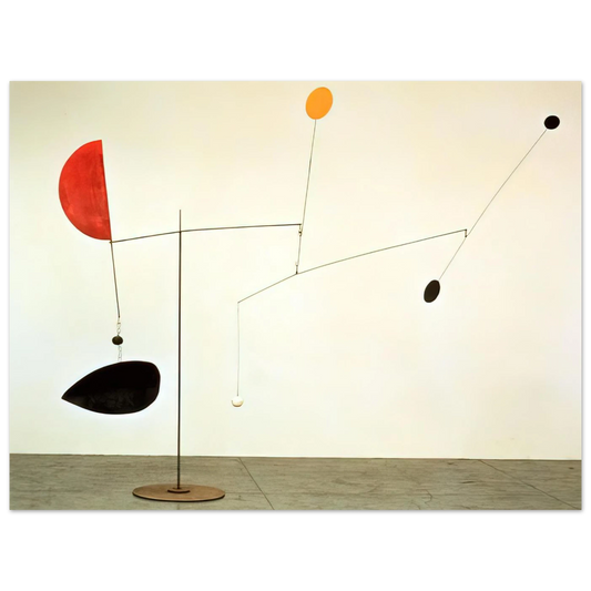 Steel Fish by Alexander Calder (1934) – art poster, view 2