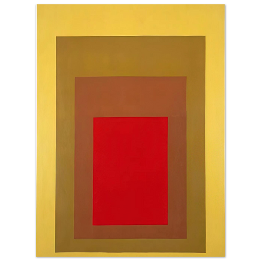 Homage To The Square 1 by Josef Albers (1967) – art poster, view 2
