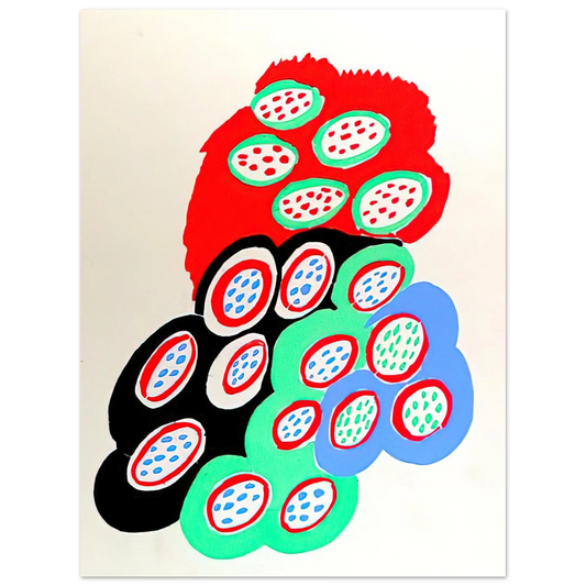 Composition 37 by Sonia Delaunay – art poster, view 2