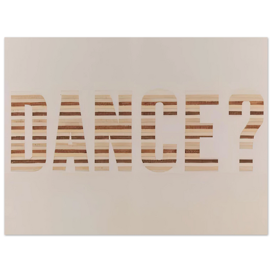 Dance 0 by Edward Ruscha (1973) – art poster, view 2