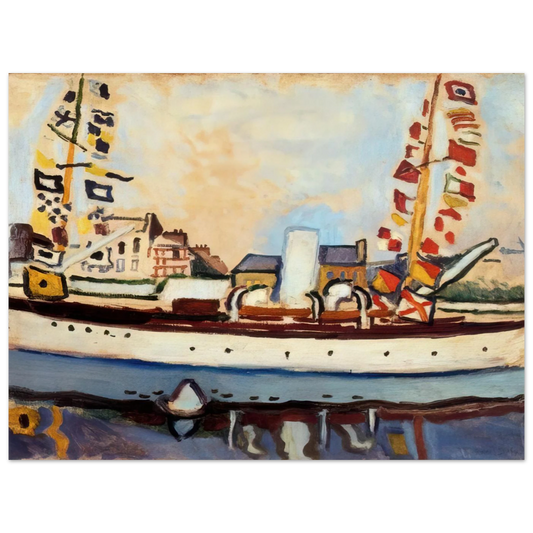 The English Yacht by Raoul Dufy (1906) – art poster, view 2