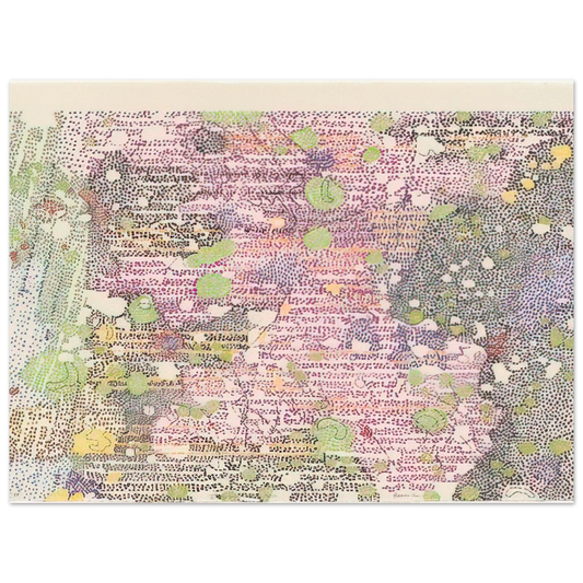 I Part Of Sabine D Region Southwest Mare Tranquilitatis From Lithographs Based On Geologic Maps by Nancy Graves (1972) – art poster, view 2