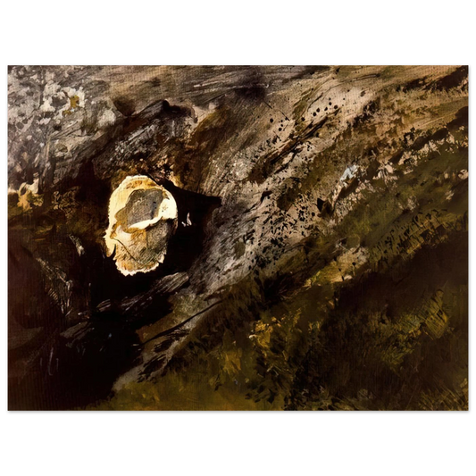 Inland Shell by Andrew Wyeth – art poster, view 2