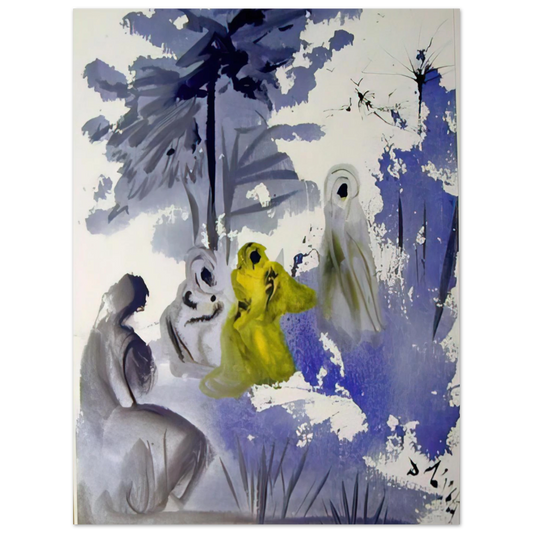Familia Ruth Moabitidis by Salvador Dali (1964) – art poster, view 2