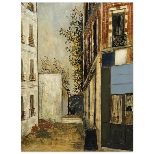 Cabare Belle Gabrielle by Maurice Utrillo – art poster, view 2