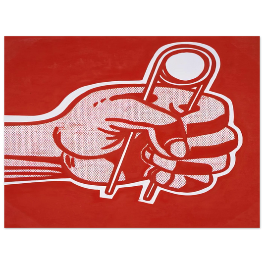 The Grip by Roy Lichtenstein (1962) – art poster, view 2