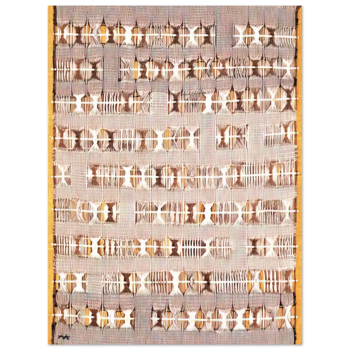 Variation On A Theme by Anni Albers (1958) – art poster