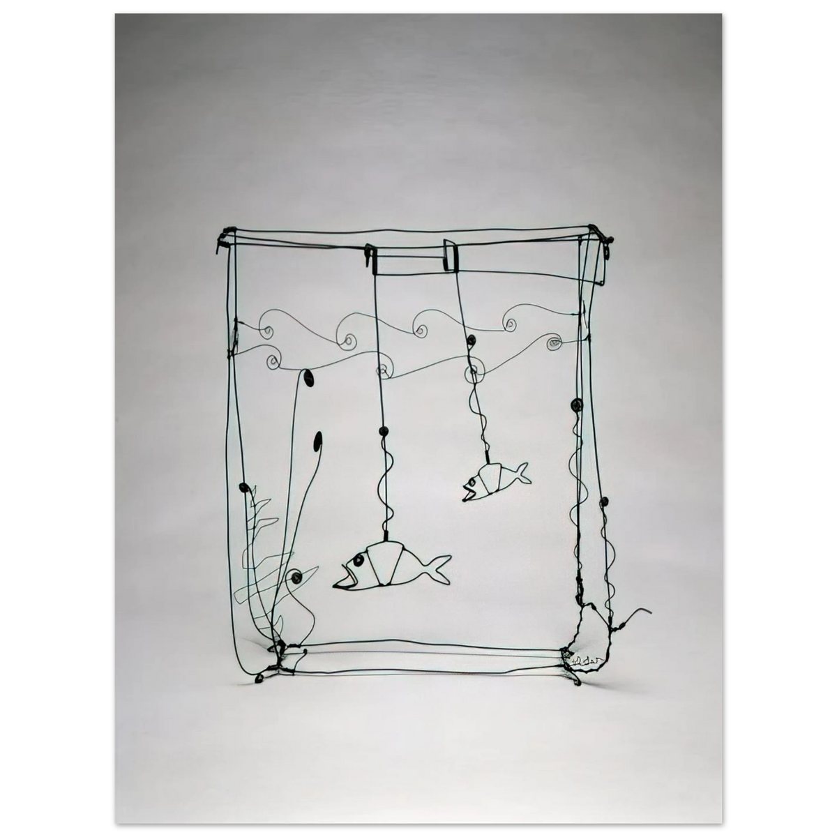 Goldfish Bowl by Alexander Calder (1929) – art poster