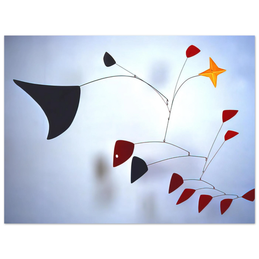 The Star by Alexander Calder (1960) – art poster, view 2