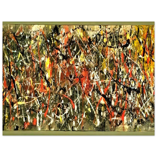 Number 25 by Jackson Pollock – art poster, view 2