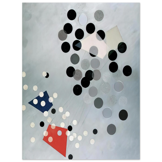 Construction Al6 by Laszlo Moholy-Nagy – art poster, view 2