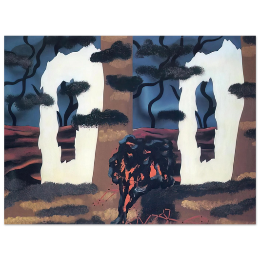 A Taste Of The Invisible by René Magritte (1927) – art poster
