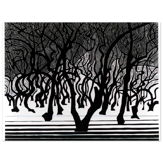Untitled Print No. 9 by M.C. Escher – art poster, view 2