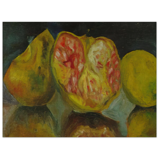 Still Life Pomegranates by Salvador Dali – art poster