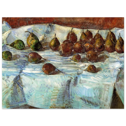 Winter Sickle Pears by Childe Hassam – art poster