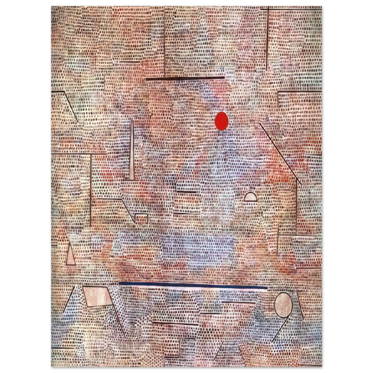 Cacodemonic by Paul Klee (1916) – art poster