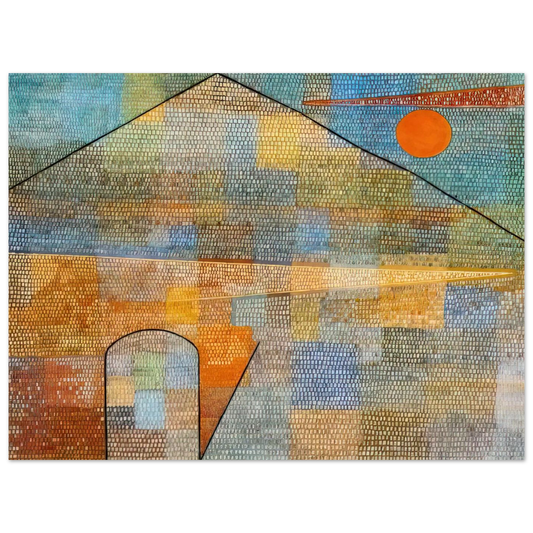 To The Parnassus by Paul Klee (1932) – art poster