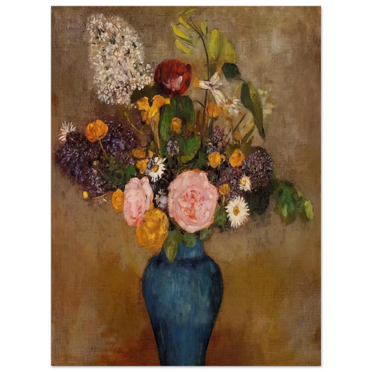 Vase Of Flowers 10 by Odilon Redon – art poster