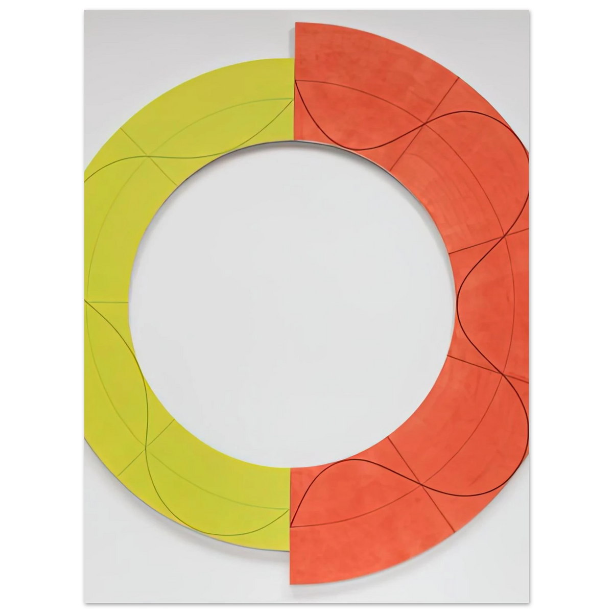 Split Ring Image 1 by Robert Mangold (2009) – art poster, view 2