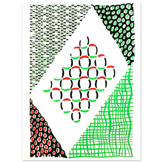 Composition 19 by Sonia Delaunay – art poster