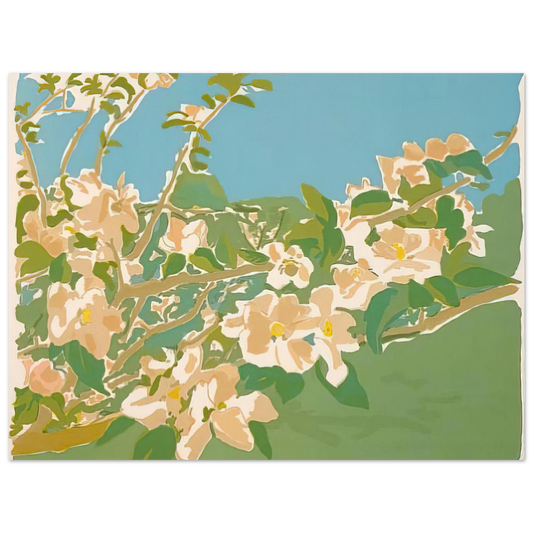 Apple Blossoms II by Fairfield Porter (1974) – art poster, view 2