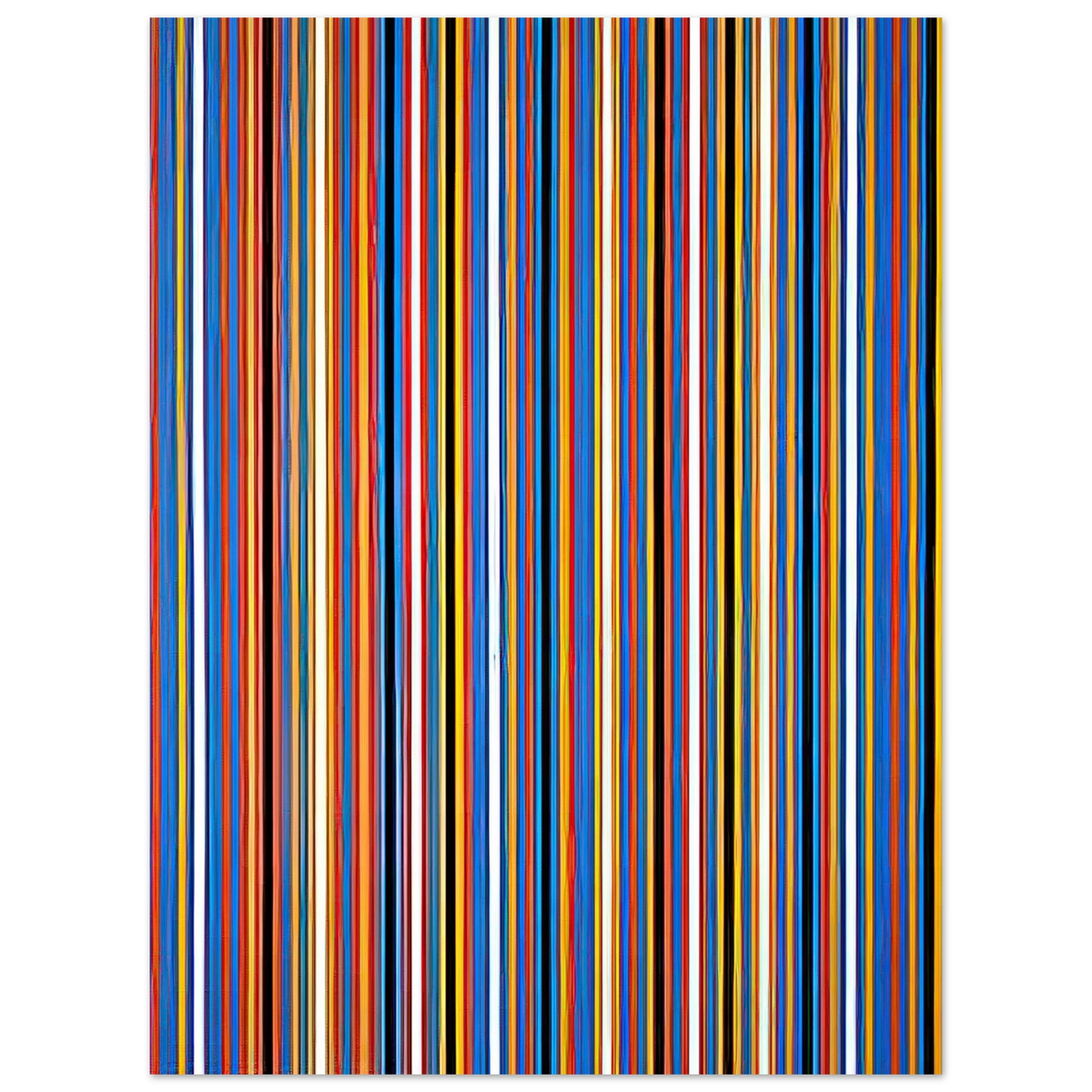 Ra 2 by Bridget Riley (1981) – art poster