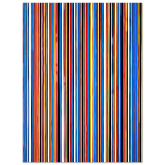 Ra 2 by Bridget Riley (1981) – art poster