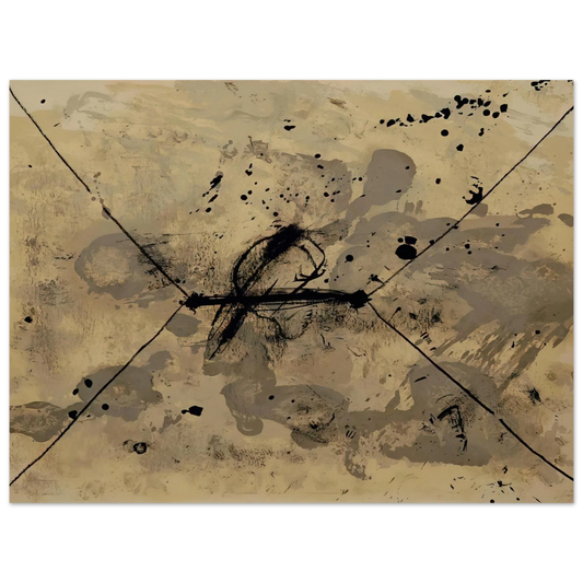 L Enveloppe by Antoni Tapies (1968) – art poster