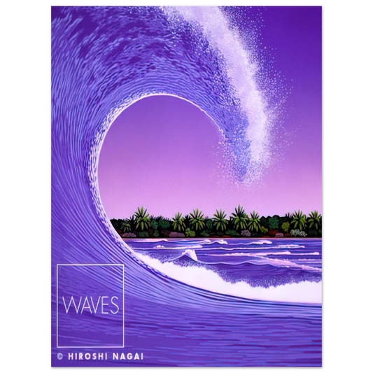 Waves No. 6 by Hiroshi Nagai – art poster, view 2